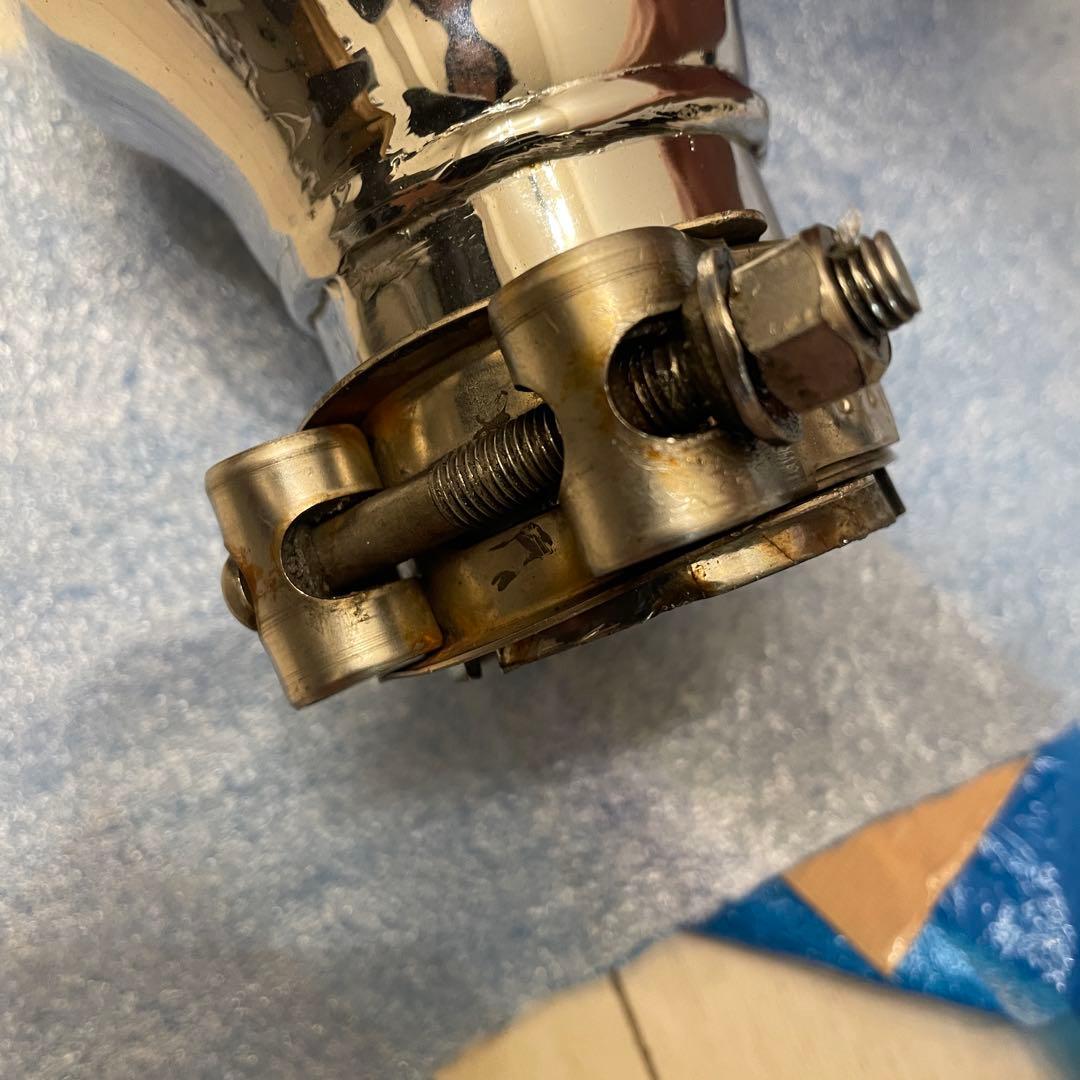 ドラッグスタークラシック400 kentec 2in1フィッシュテールマフラー