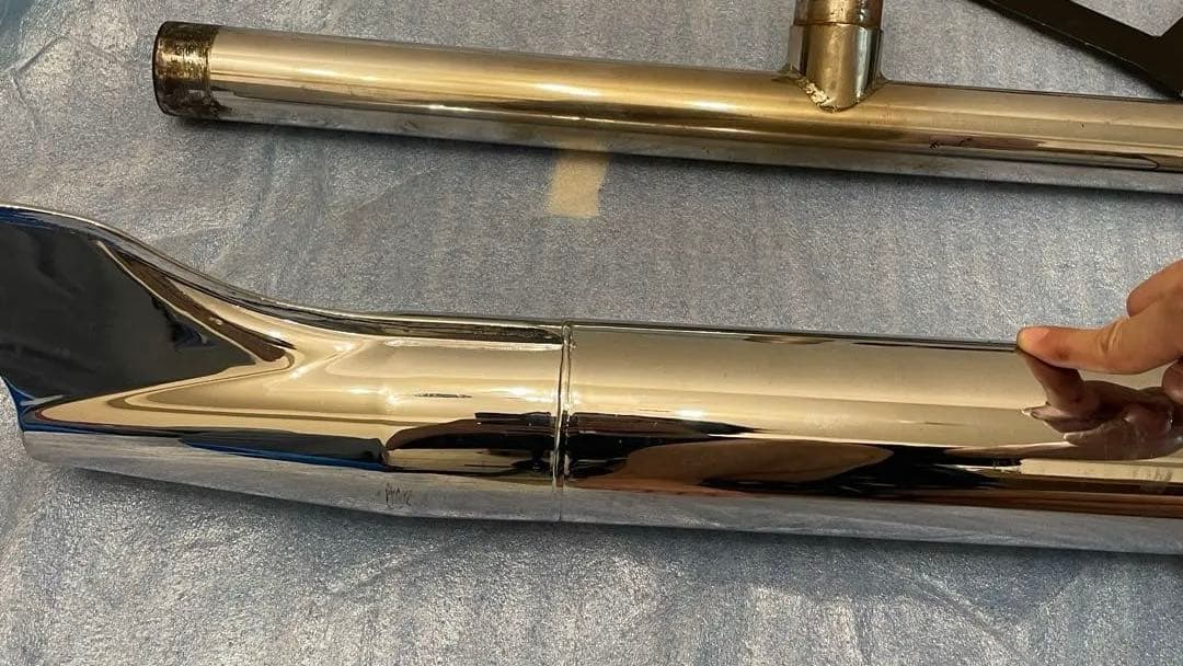 ドラッグスタークラシック400 kentec 2in1フィッシュテールマフラー