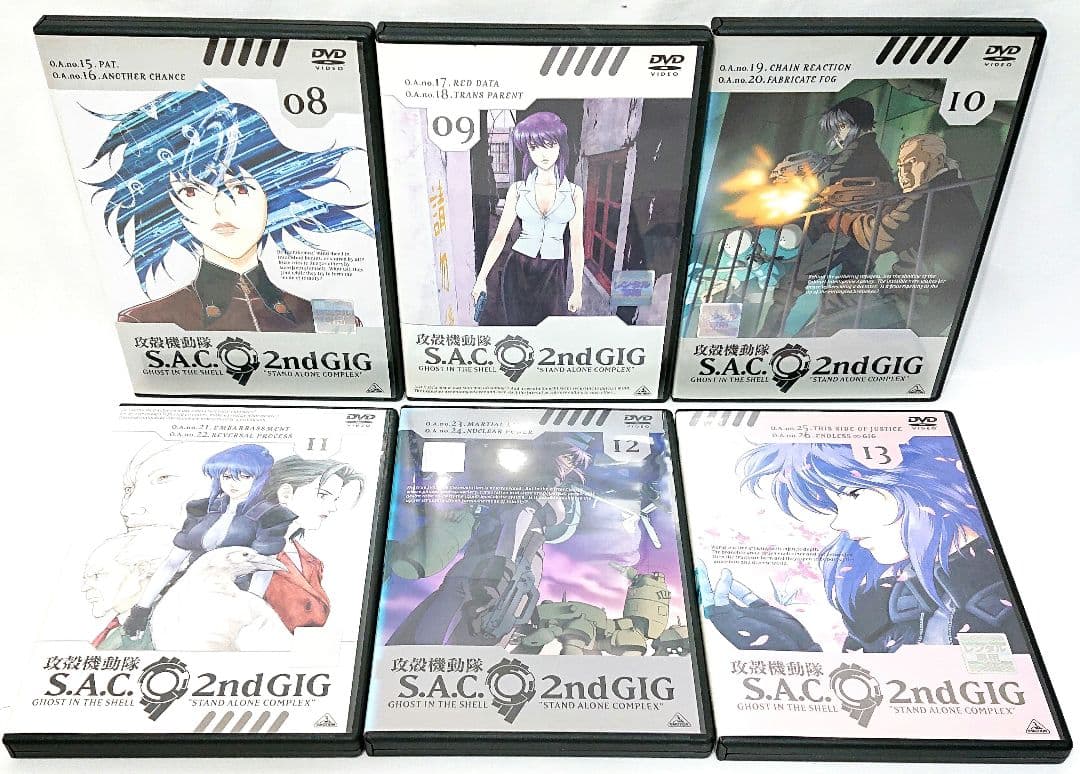 攻殻機動隊/ghost in the shell【1期+2期+劇場版】DVD
