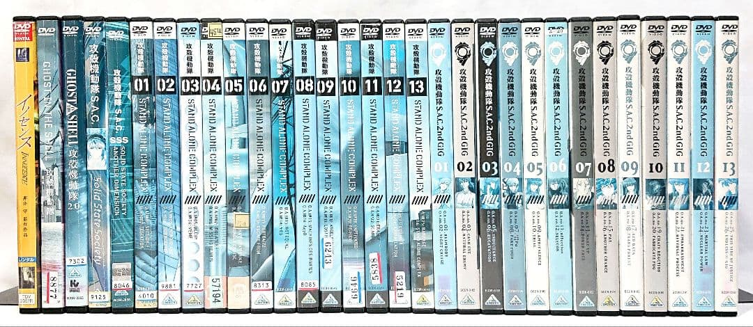 攻殻機動隊/ghost in the shell【1期+2期+劇場版】DVD