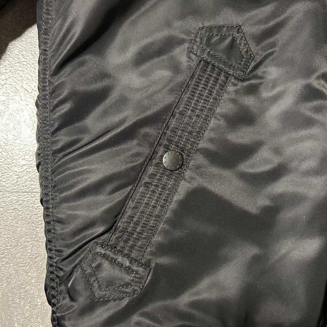 美品✨アルファインダストリーズ フーデッド リブジャケット 赤タグ サーモライト