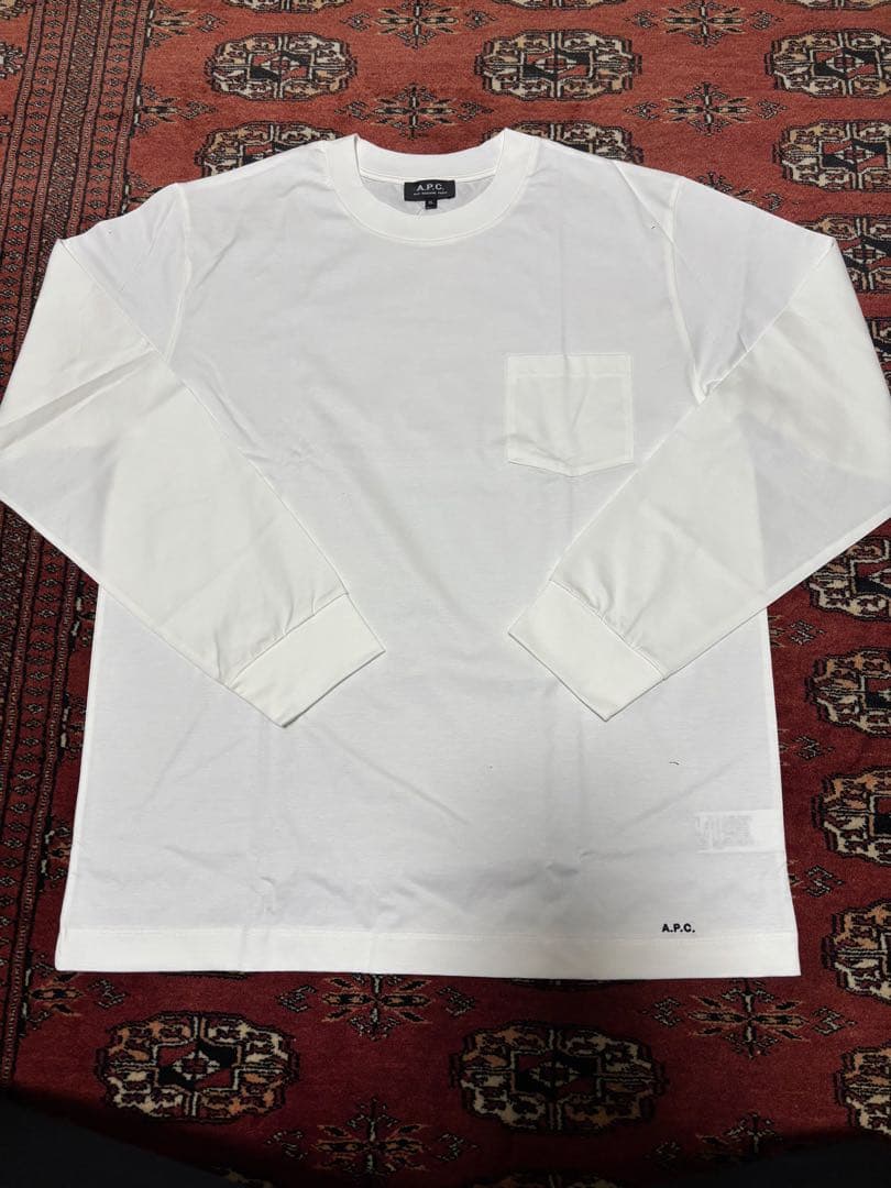 【新品】A.P.C. 長袖カットソー ブラック ホワイト 2枚セット