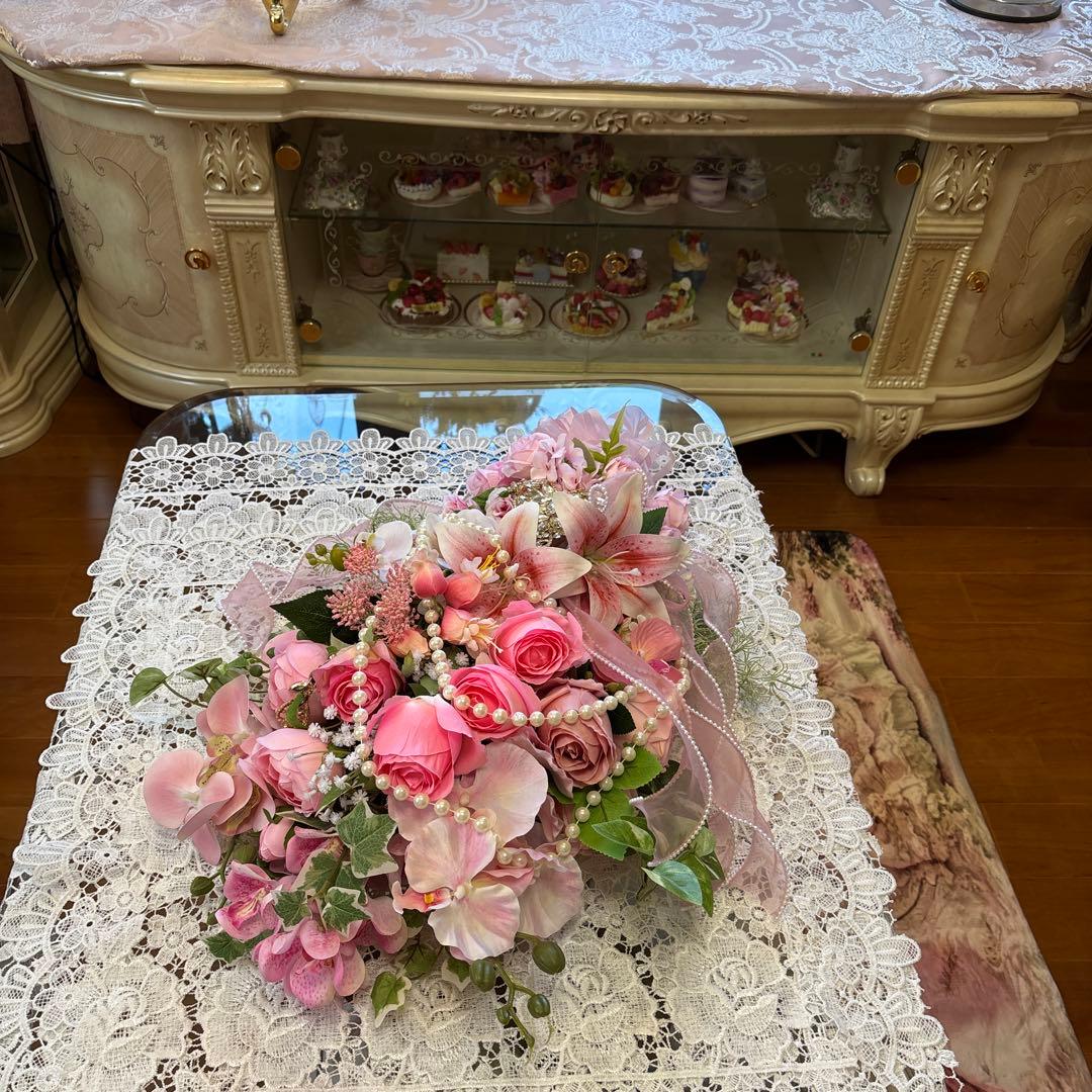 ピンクのスワッグ2点 専用出品