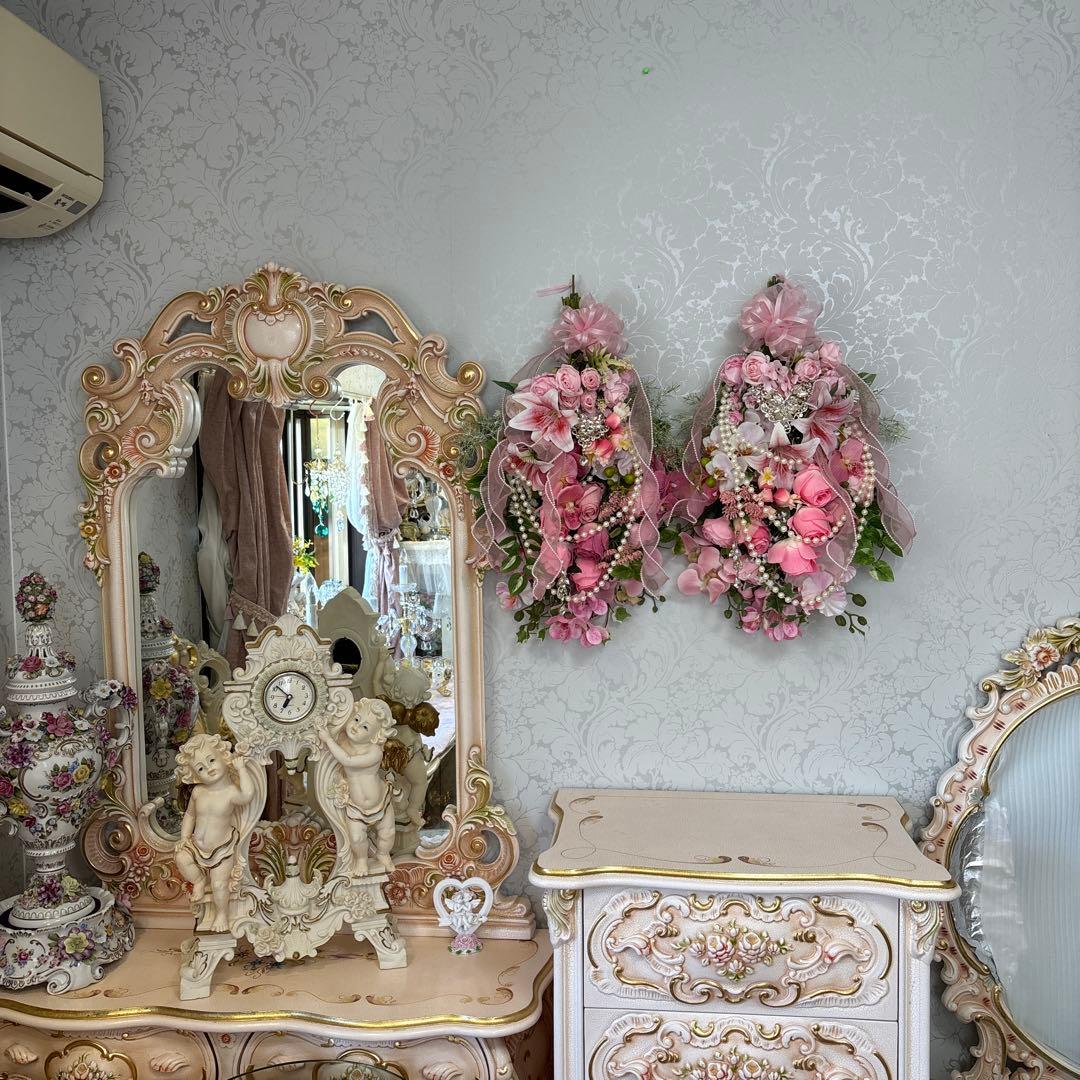 ピンクのスワッグ2点 専用出品