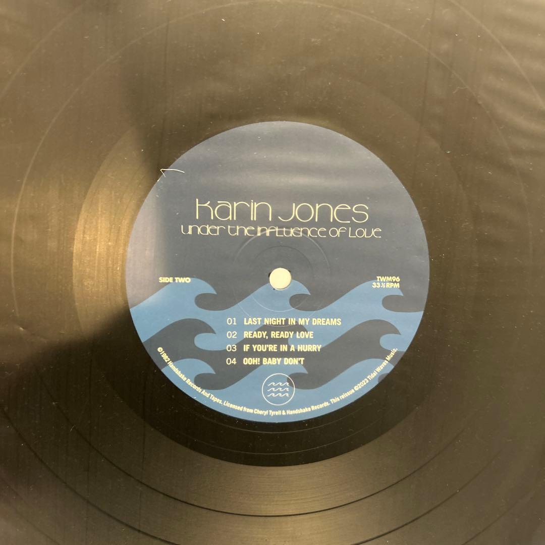 Karin Jones 黒盤　レコード
