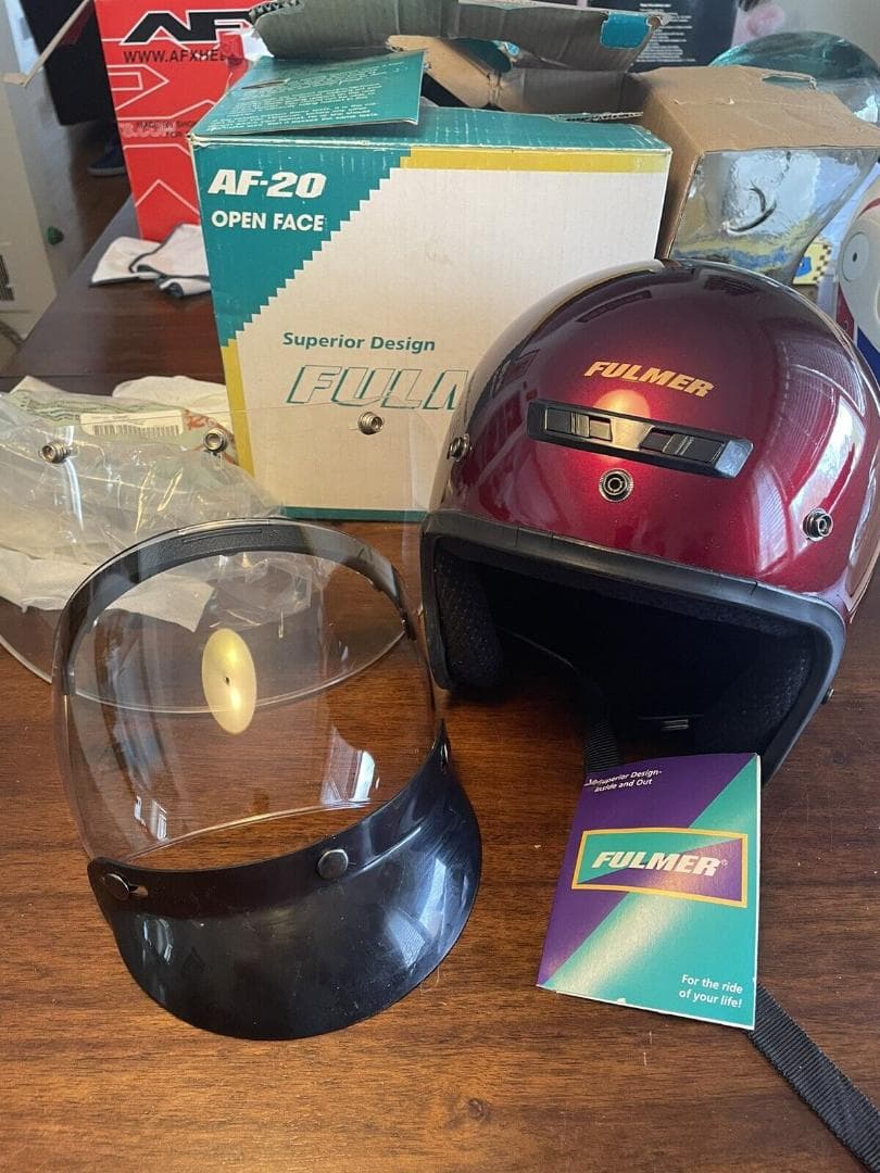 未使用タグ付　アーサーフルマー AF20　Arthur Fulmer　ヘルメット