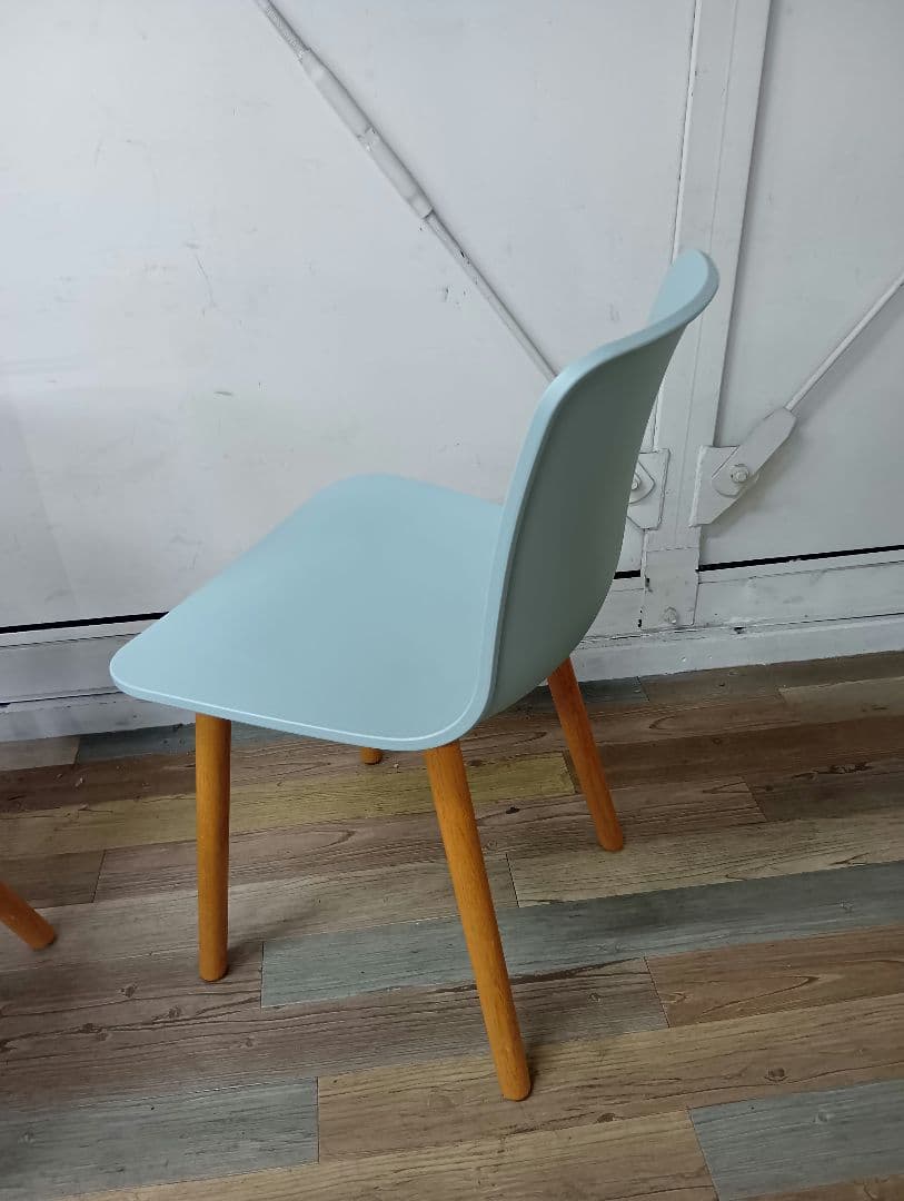 在庫処分 4脚セットVitra HAL Wood ダイニングチェア アイスグレー