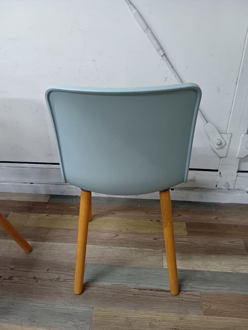 在庫処分 4脚セットVitra HAL Wood ダイニングチェア アイスグレー
