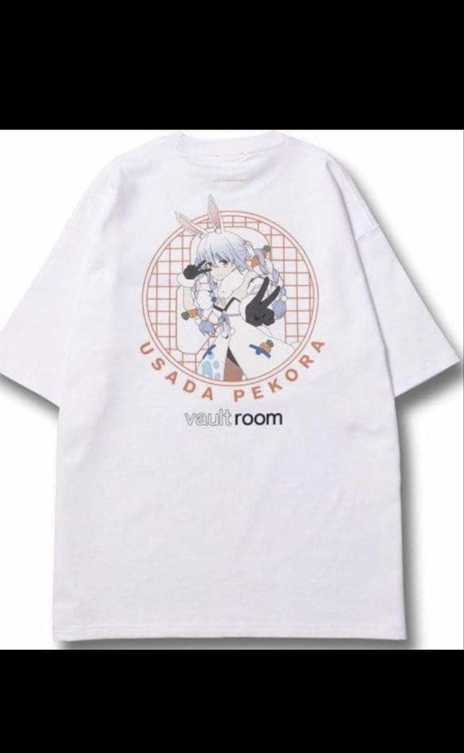 VAULTROOM ×兎田ぺこら コラボTシャツ　XLサイズ　新品・未開封