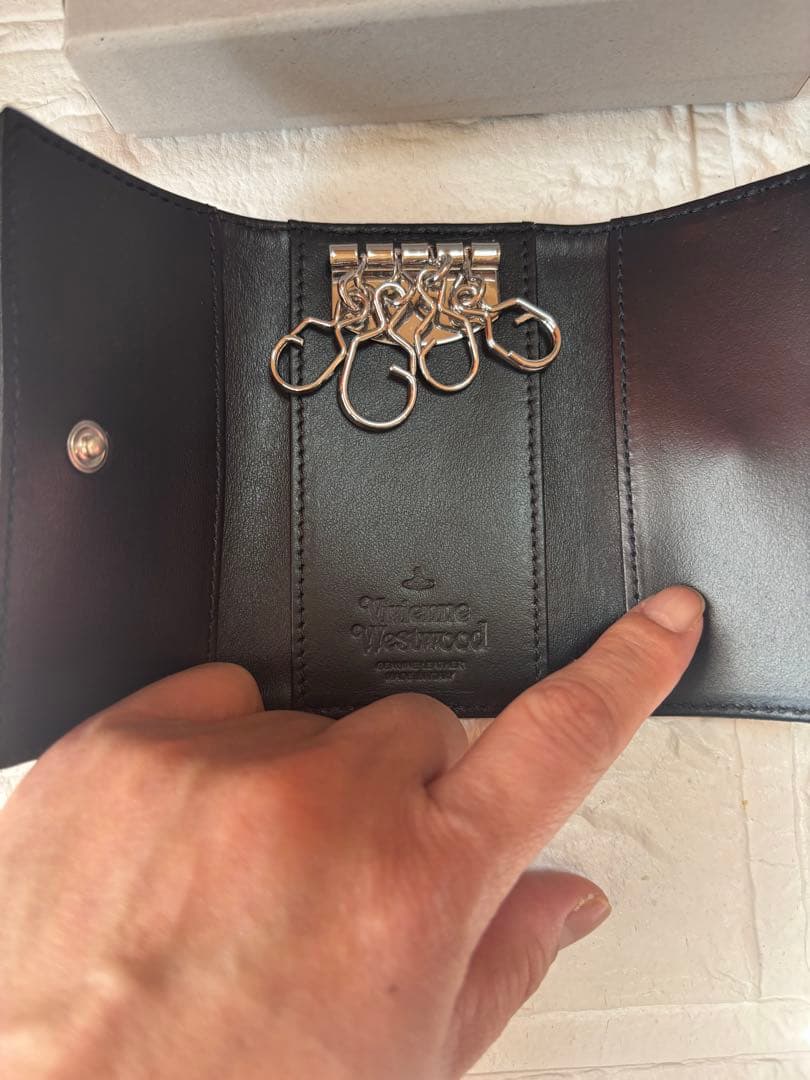 ‪【新品】ヴィヴィアンウエストウッド　ディアマンテ　キーケース　廃盤ハートオーブ