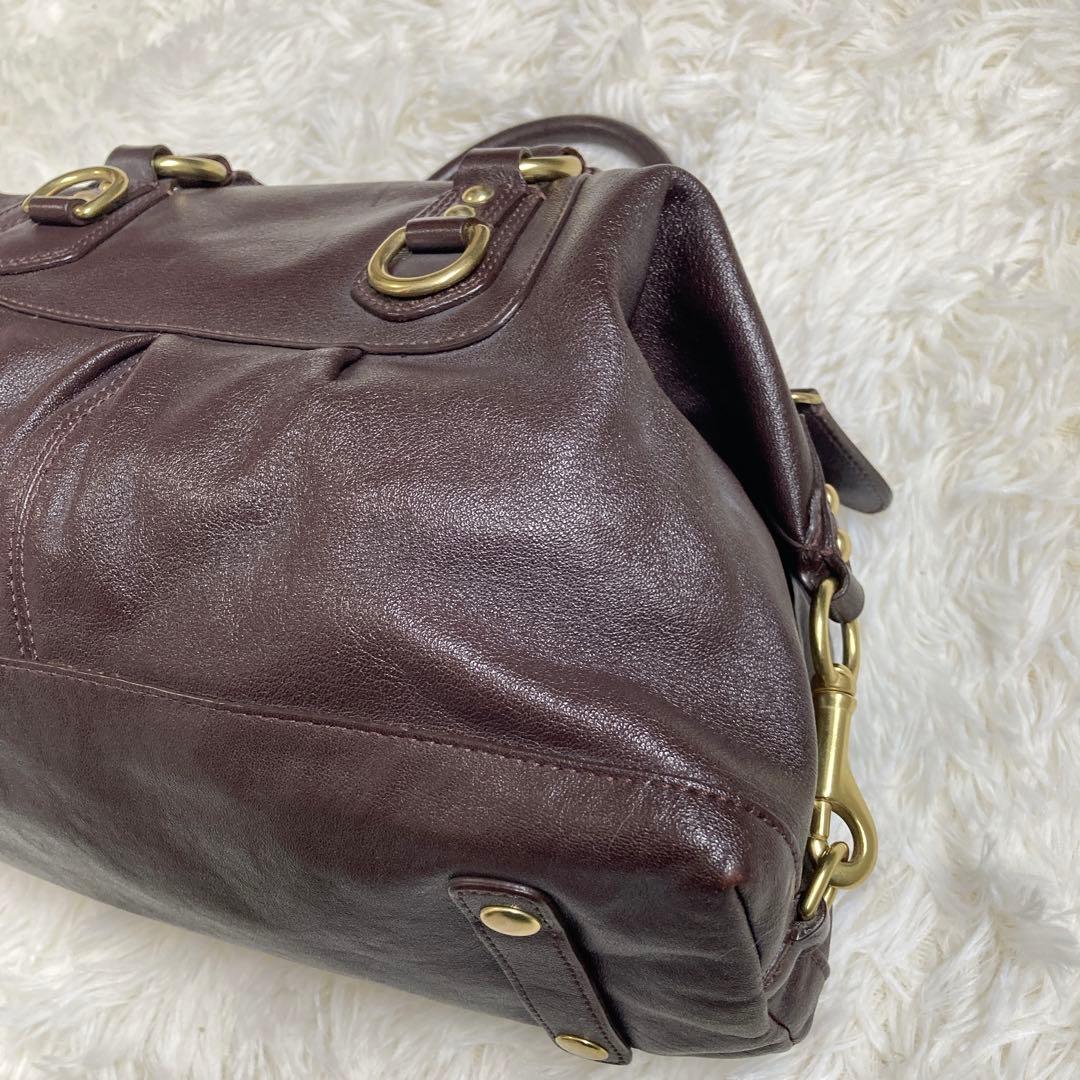 未使用級 vintage coach archive アシュレイ ミニボストン