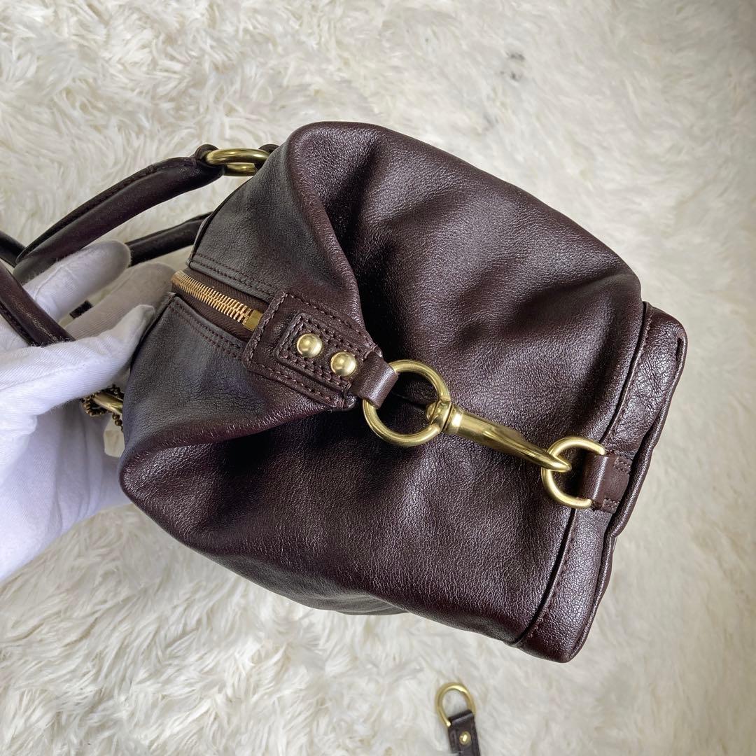 未使用級 vintage coach archive アシュレイ ミニボストン