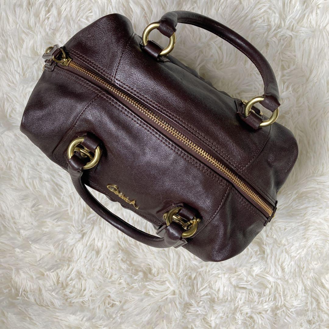 未使用級 vintage coach archive アシュレイ ミニボストン