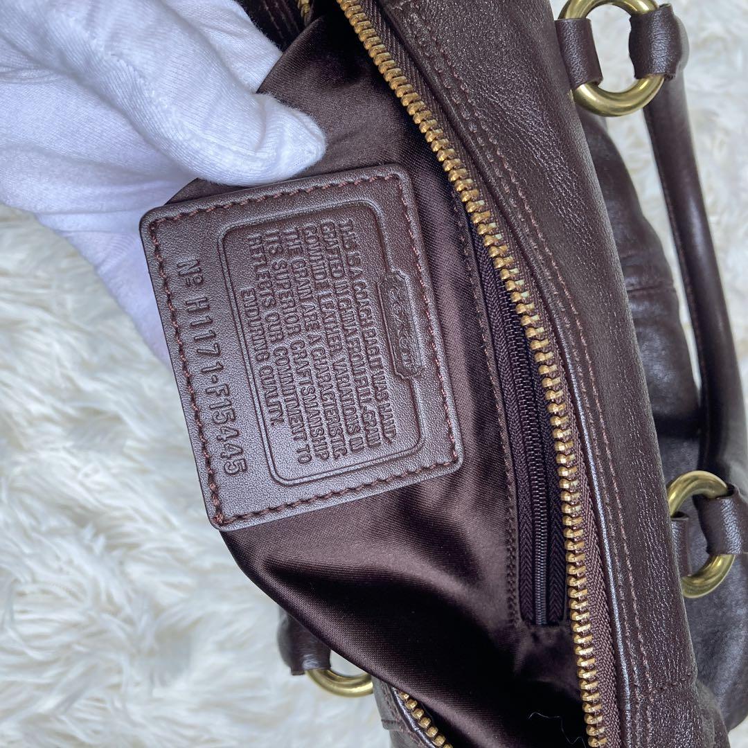 未使用級 vintage coach archive アシュレイ ミニボストン