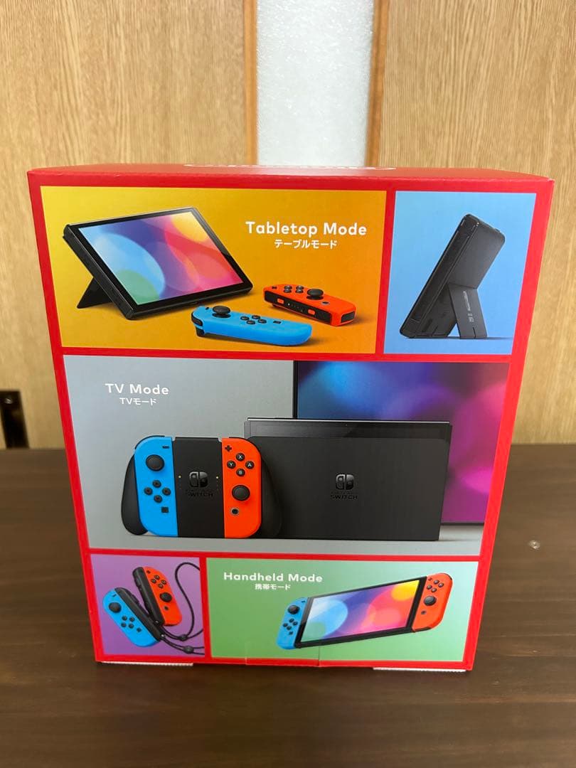 本日購入品Nintendo Switch 有機ELモデル ※店舗印あり、即日発送