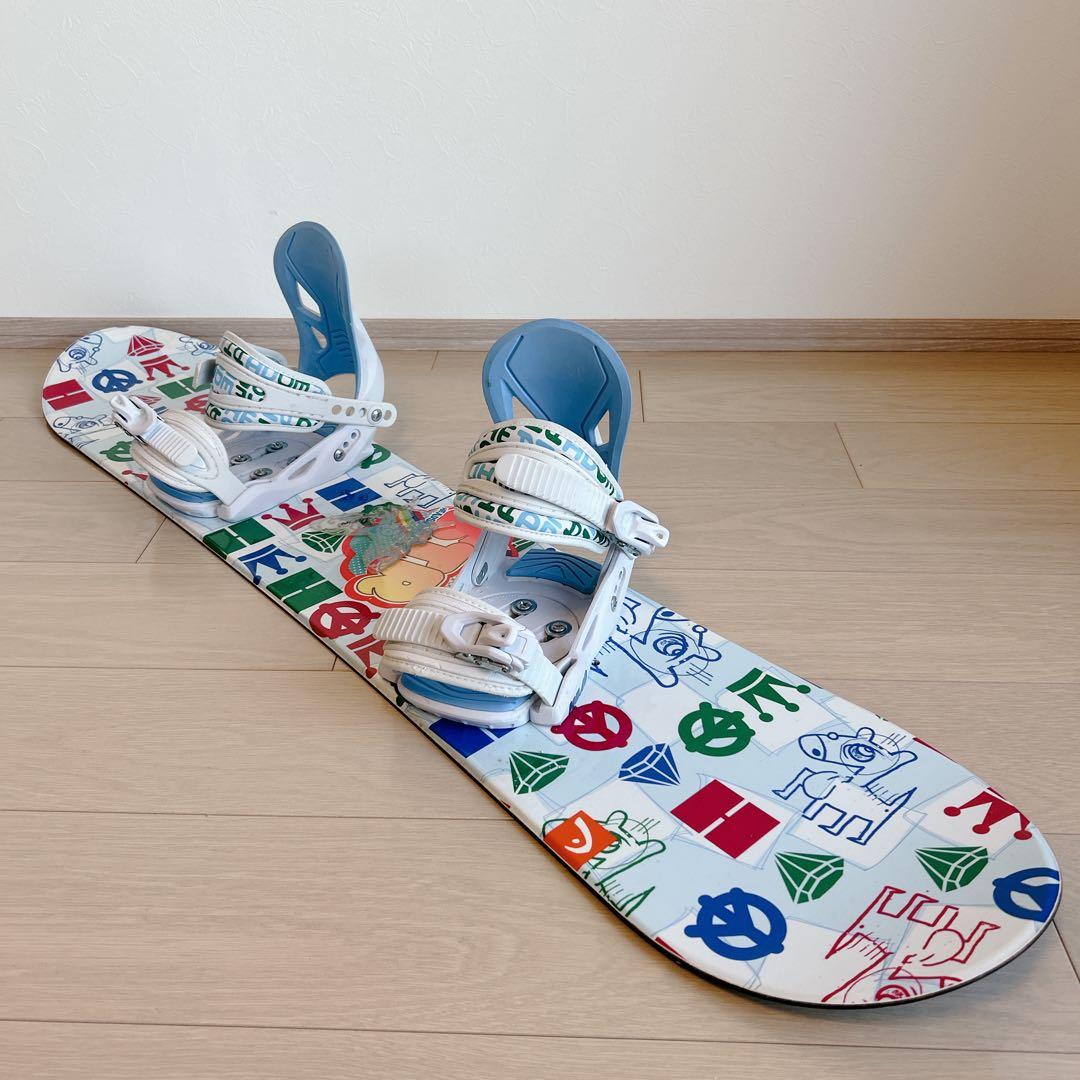 【美品】HEAD スノーボード 120cm キッズ ジュニア ビンディング付