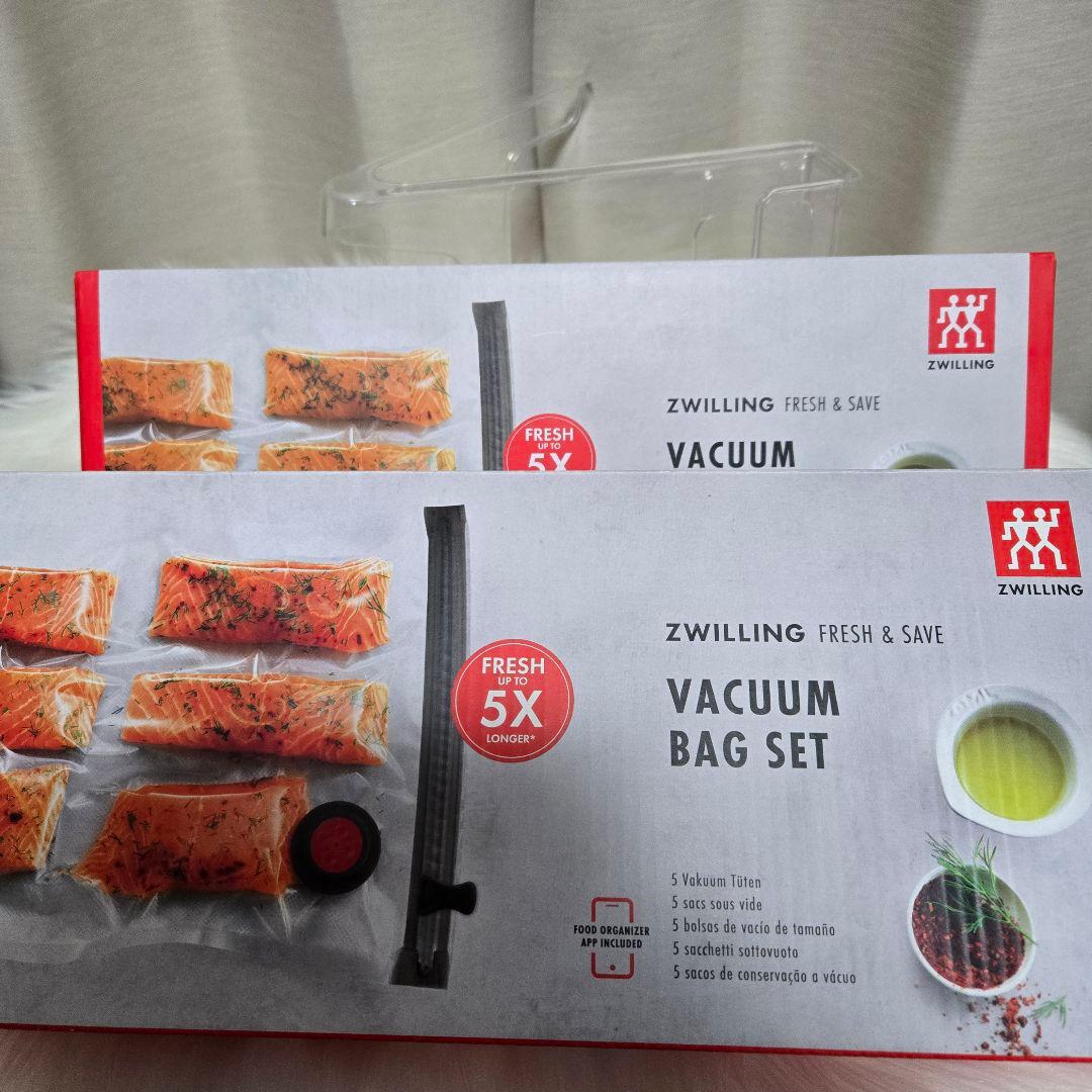 【お買得!!】ZWILLING ツヴィリング 真空 保存容器 真空バッグ セット