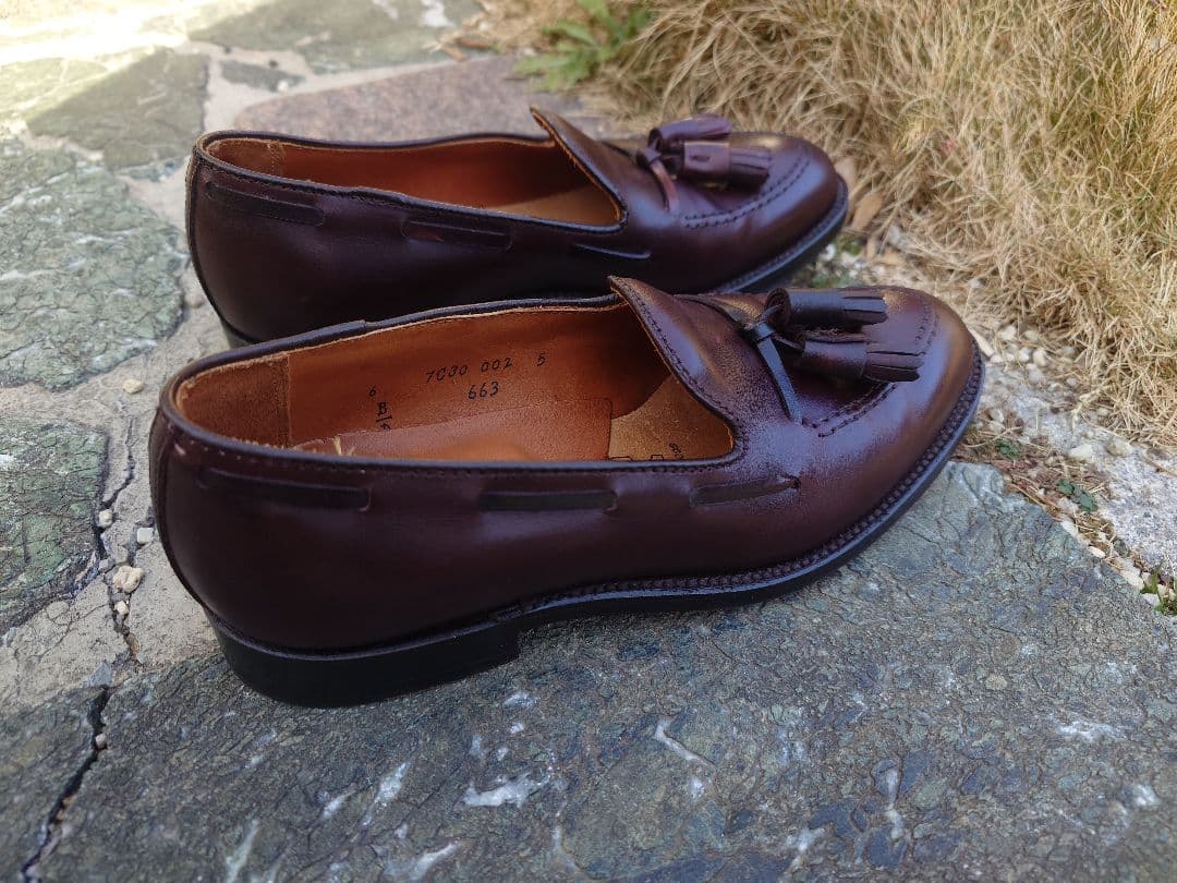 オールデン　タッセルローファー　663　6D