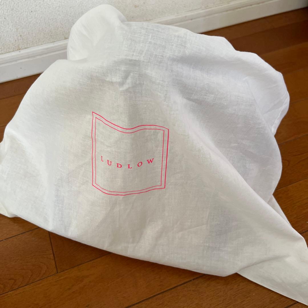 ラドロー　LUDLOW バッグ　トートバッグ かごバッグ　ベージュ ブラウン