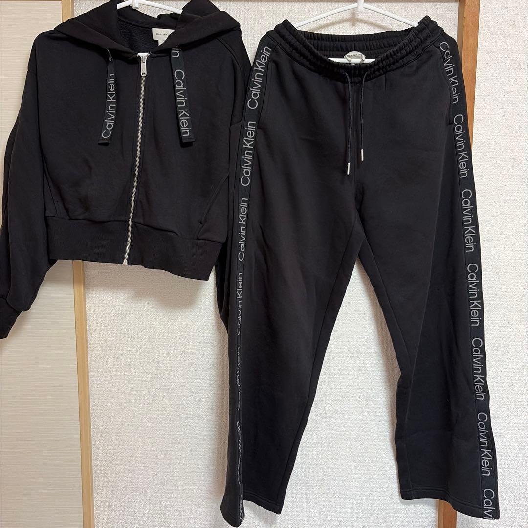 ppp_ddd　  ロゴテープ ボトム&パーカー