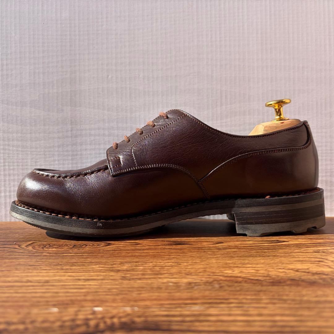 【美品】J.M.WESTON 641 ゴルフ ダークブラウン 6D 保存袋付