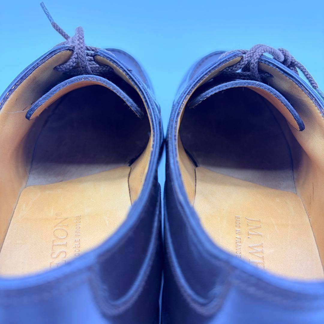 【美品】J.M.WESTON 641 ゴルフ ダークブラウン 6D 保存袋付