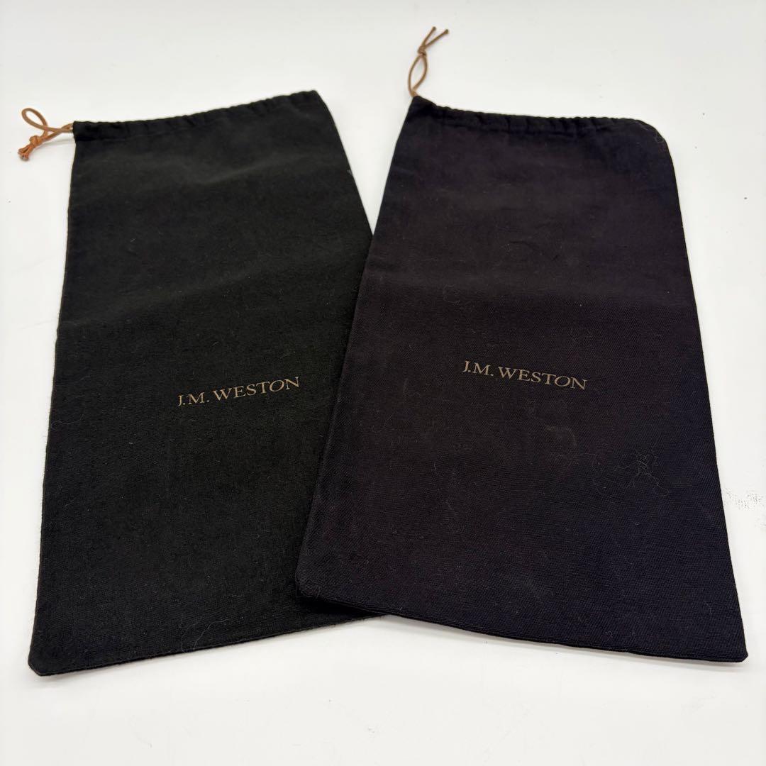 【美品】J.M.WESTON 641 ゴルフ ダークブラウン 6D 保存袋付
