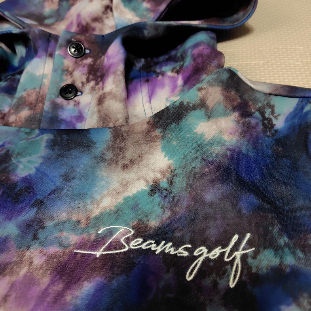 BEAMS GOLF ビームスゴルフ　タイダイ ダンボールニット パーカー