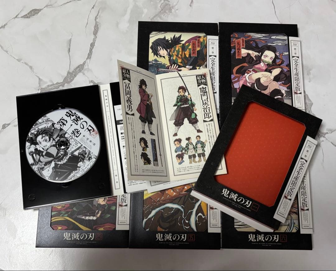 鬼滅の刃 DVD 立志編 完全生産限定版 全11巻 全巻収納BOX付