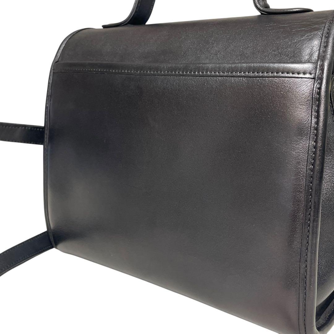 「美品」　オールドコーチ　9977 USA 2way ブラック　ショルダーバッグ