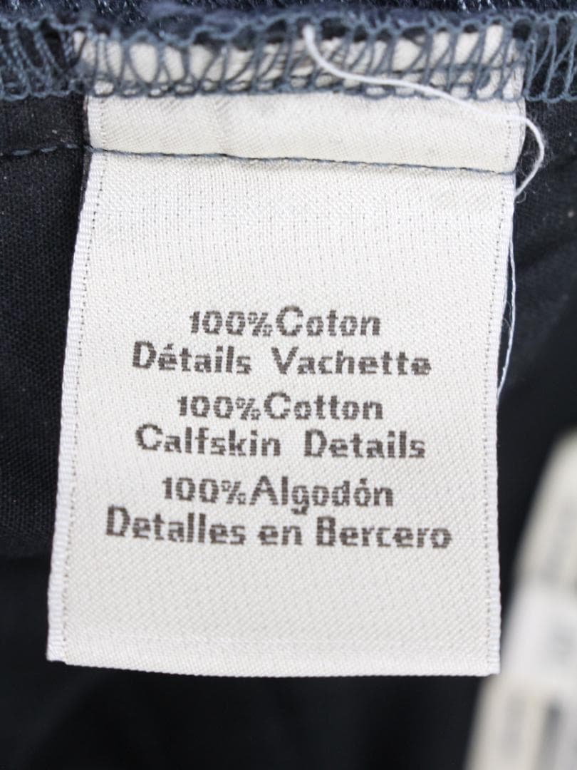 ▲HERMESエルメス コーデュロイ セリエボタン ボタンホックパンツ ブルー系