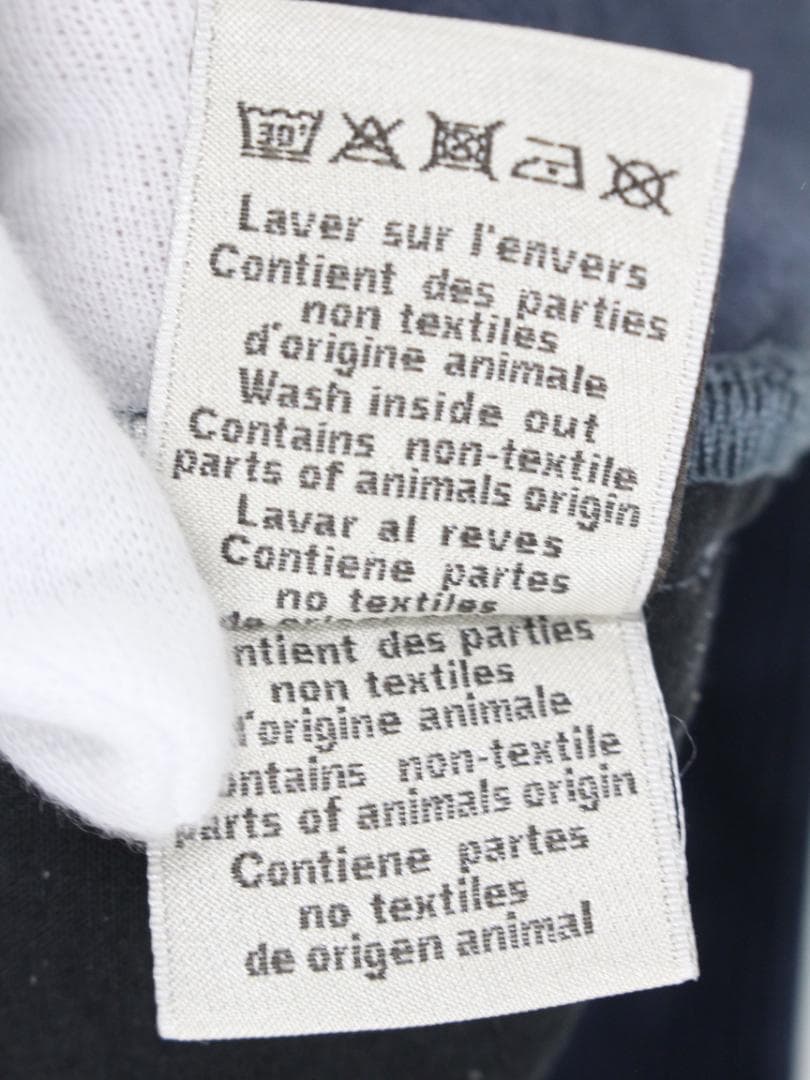 ▲HERMESエルメス コーデュロイ セリエボタン ボタンホックパンツ ブルー系