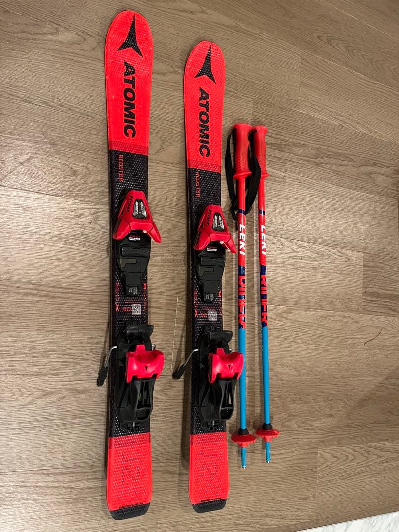 Atomic X-Range 90 スキー板とスキーポールセット