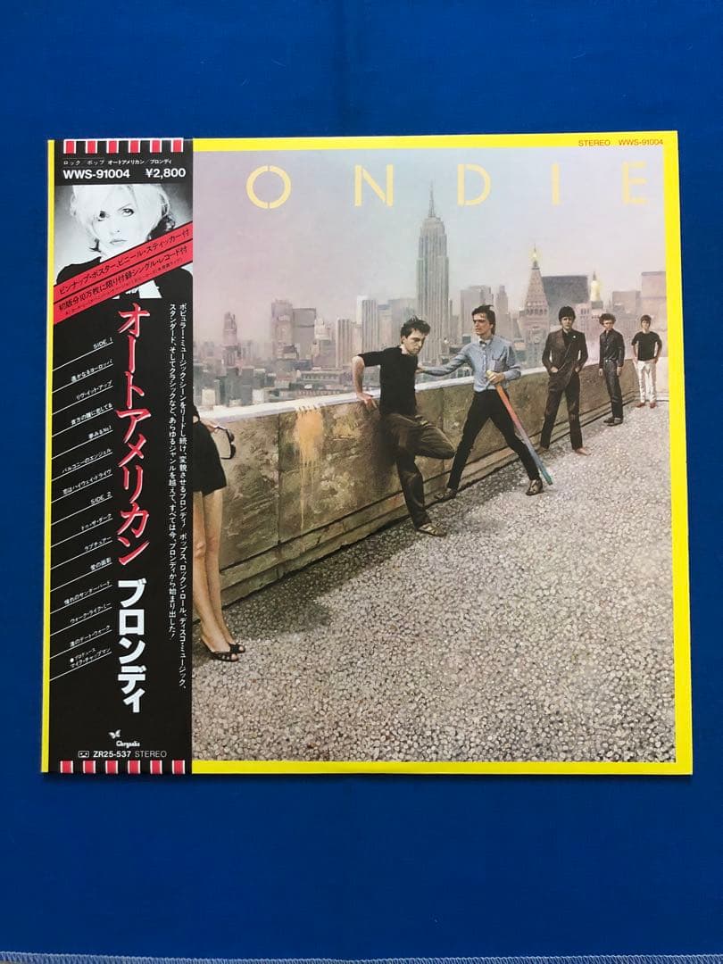 LP♢ ブロンディ♢オートアメリカン♢1980年♢帯付♢うg4875w42