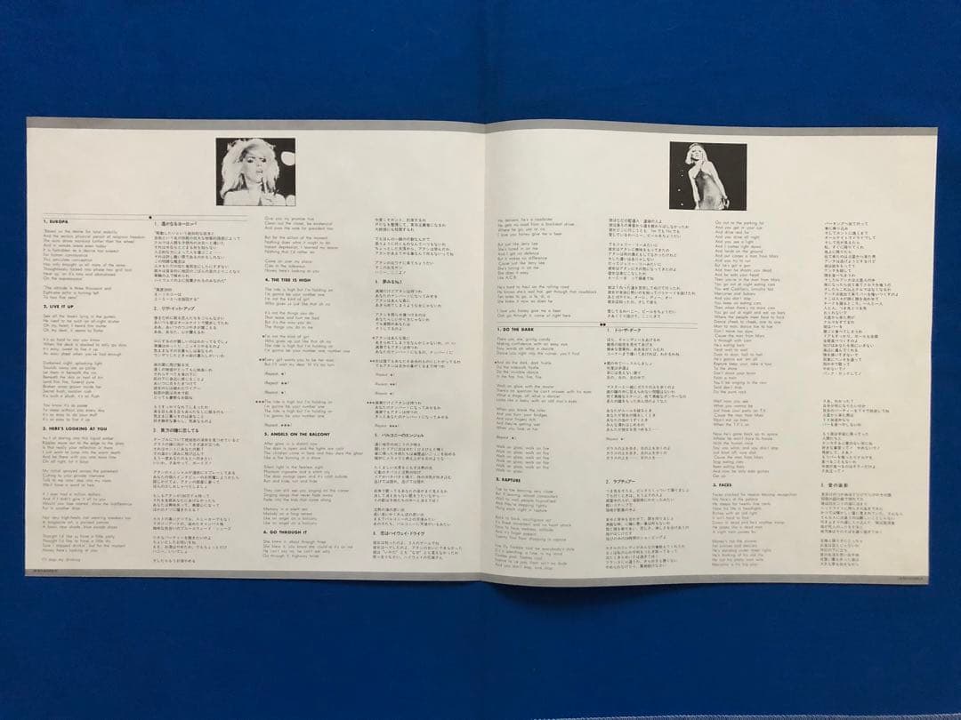 LP♢ ブロンディ♢オートアメリカン♢1980年♢帯付♢うg4875w42