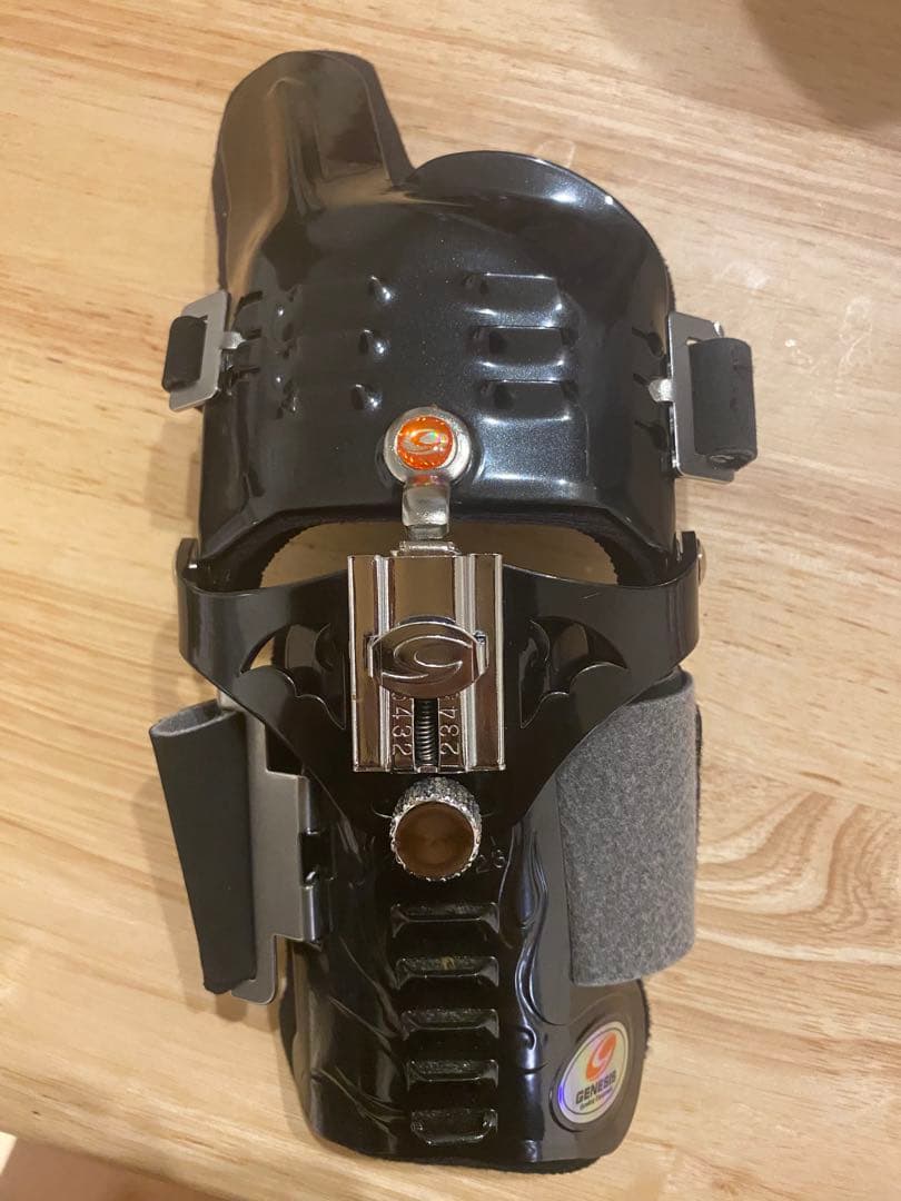 GENESIS ボウリング　メカテクター　リスタイ付き　ブラック