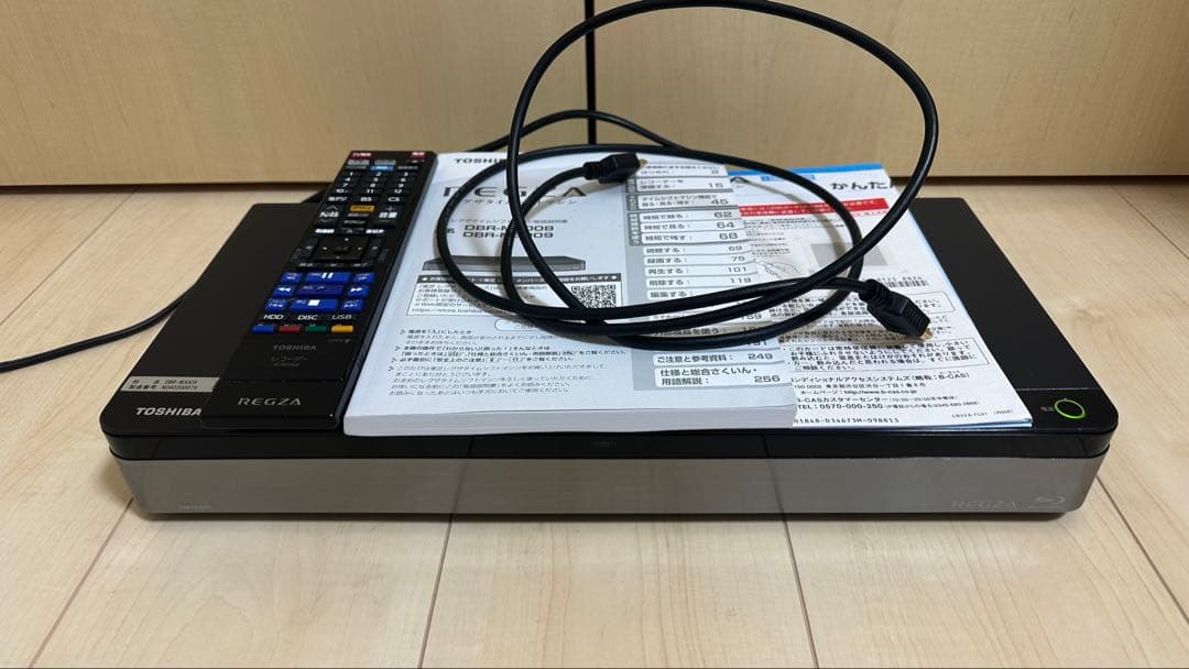 【ジャンク】TOSHIBA DBR-M3009 ブルーレイレコーダー