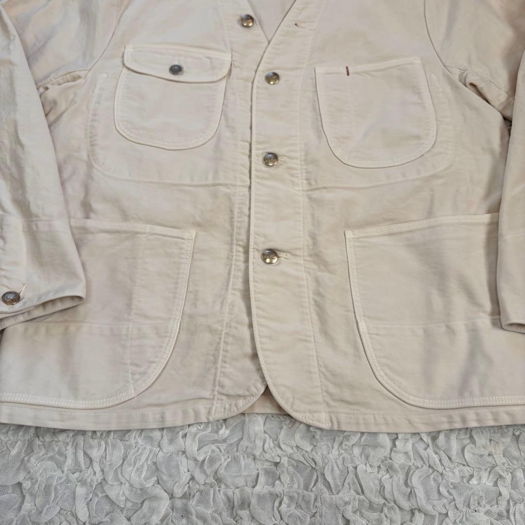 美品 45r おこめサテンベストオール　カバーオール