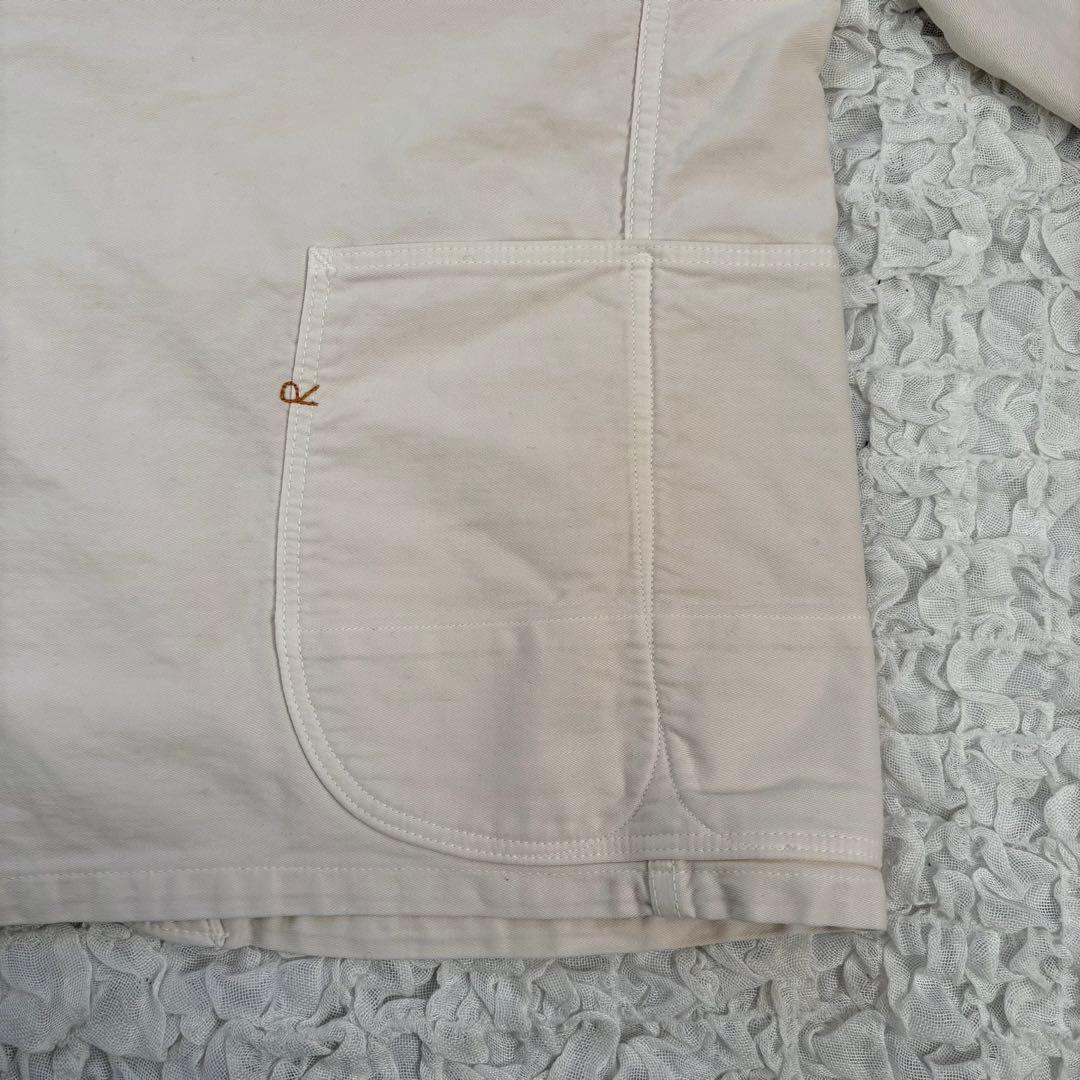 美品 45r おこめサテンベストオール　カバーオール