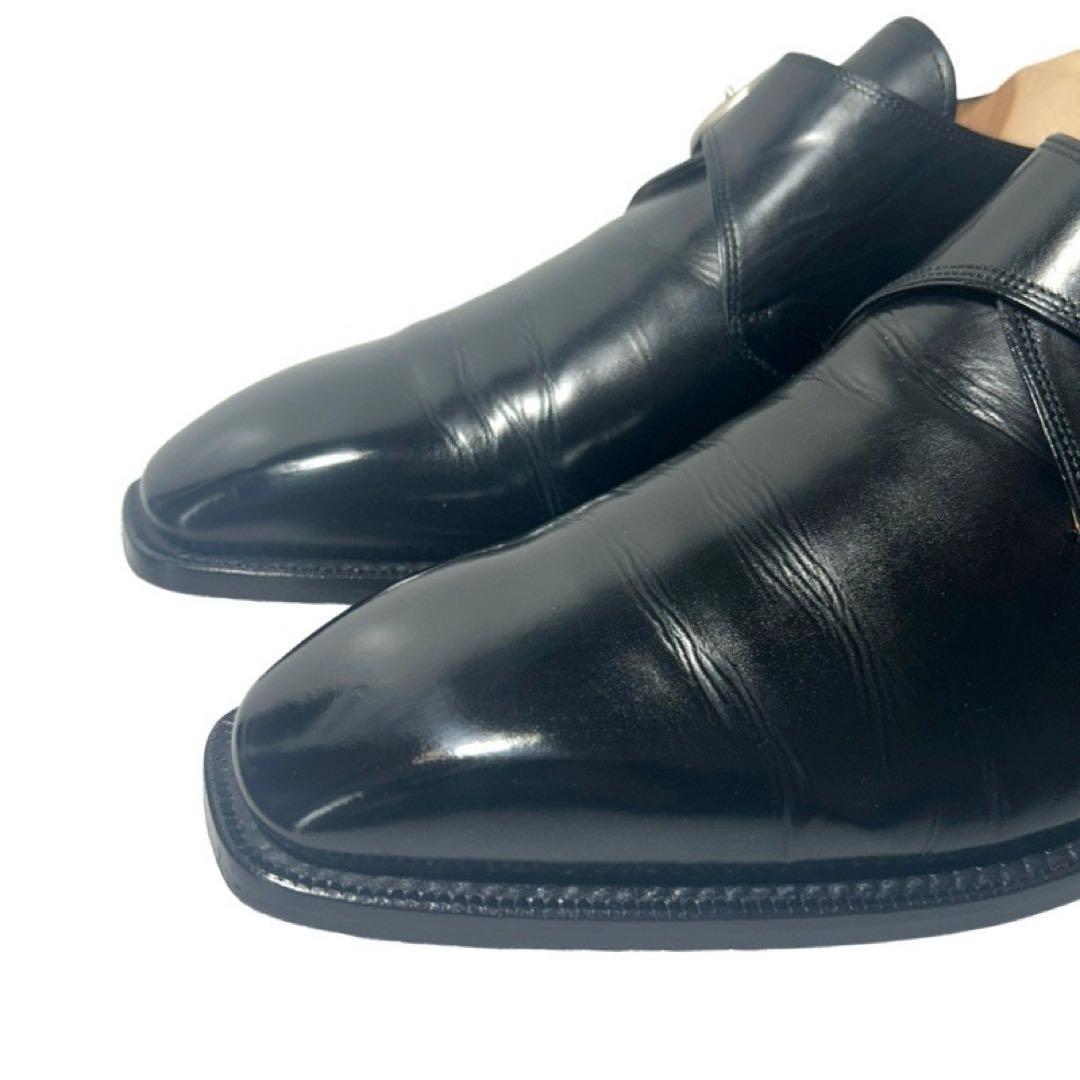 フラテッリボルジョーリ　シングルモンクシューズ　8