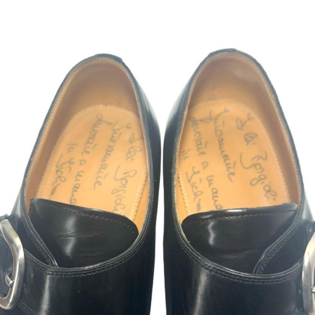 フラテッリボルジョーリ　シングルモンクシューズ　8