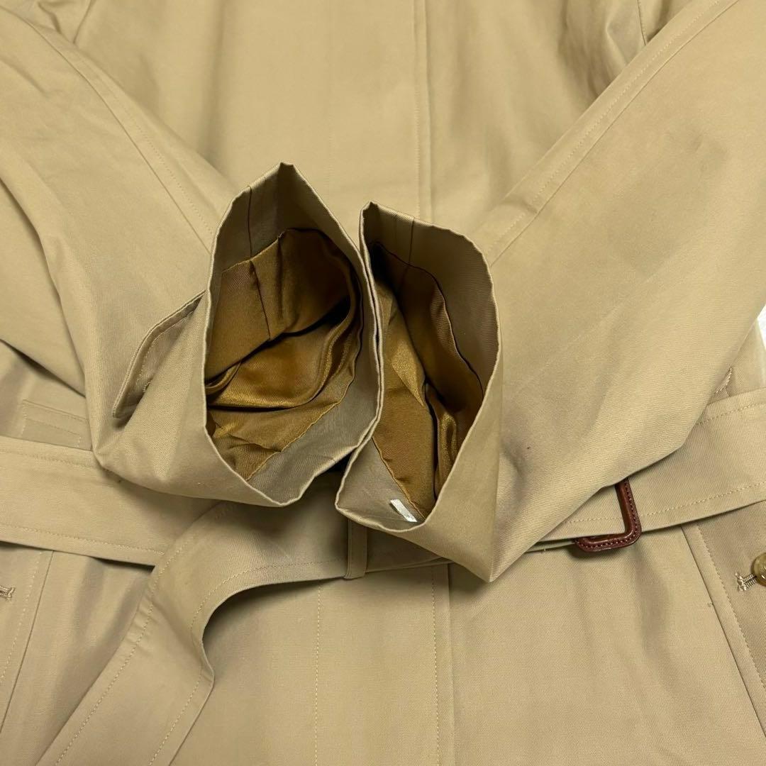 Burberry's ノバチェックベルト付き ステンカラーコート ベージュ