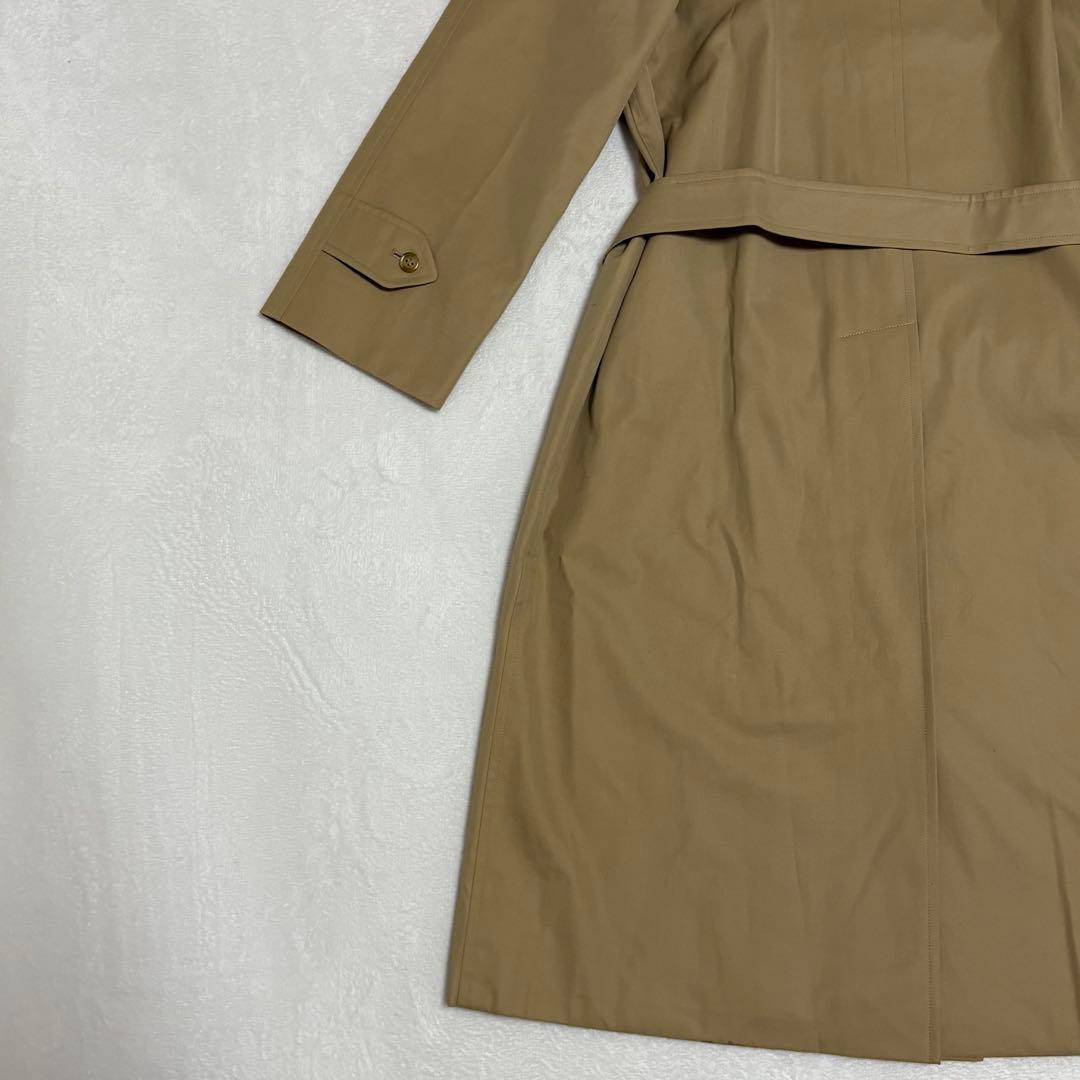 Burberry's ノバチェックベルト付き ステンカラーコート ベージュ