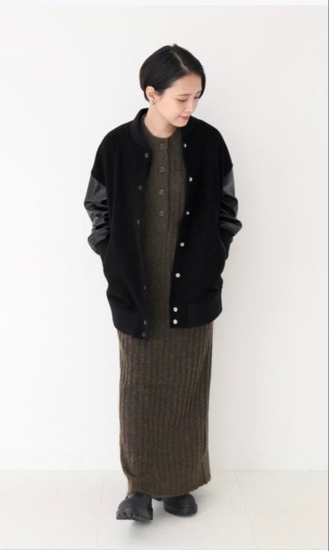 Spick&Span スタジアムジャンパー　36 自宅試着のみ