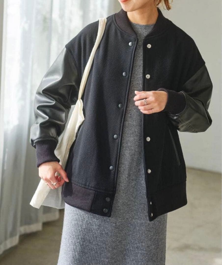 Spick&Span スタジアムジャンパー　36 自宅試着のみ