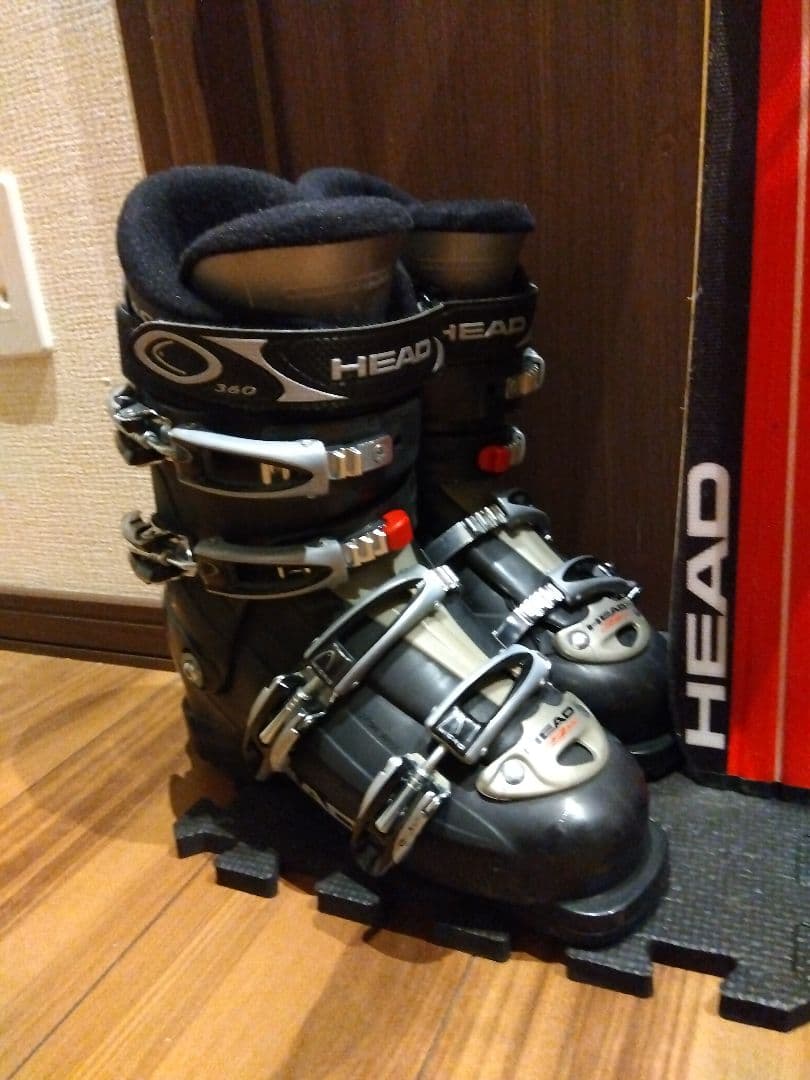 【ハイエンド】HEAD/男性・女性用/スキーセット/メンテ・WAX済み✔