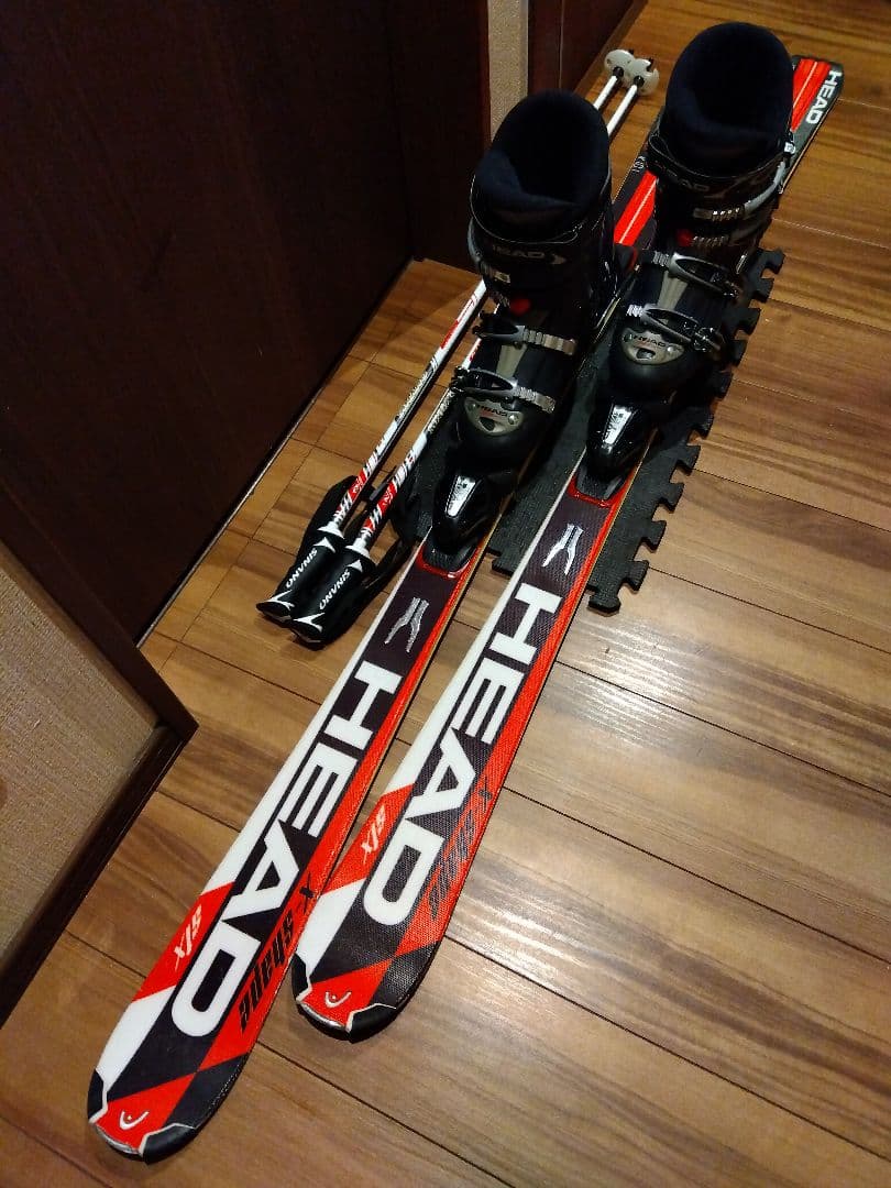 【ハイエンド】HEAD/男性・女性用/スキーセット/メンテ・WAX済み✔