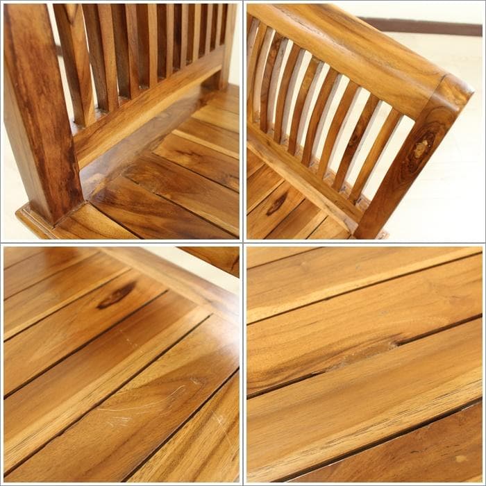 新品 チーク家具 無垢 デザインスツール カルティニチェア スツール 木製