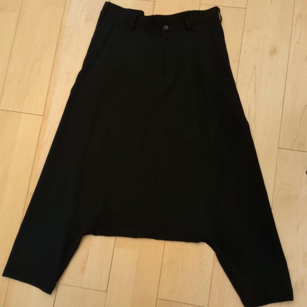 美品 Comme des Garconsコムデギャルソン サルエルパンツ 黒 L