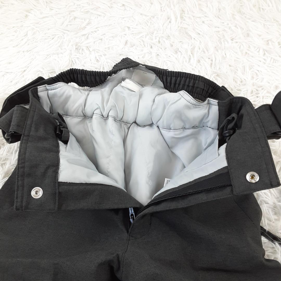 美品◎DESCENTE デサント スキーウェア 上下 グレー系 120cm